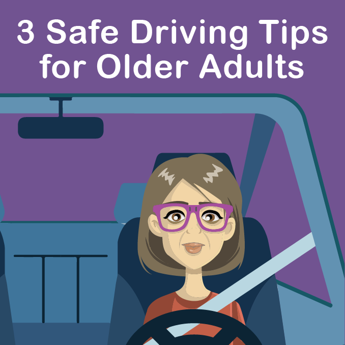 image of safe driving infographic cover for landing page