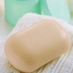 bar of soap and other grooming products