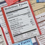 Samples of food labels