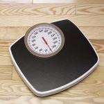 Unused bathroom scale