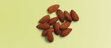 12 almonds or 7 walnut halves